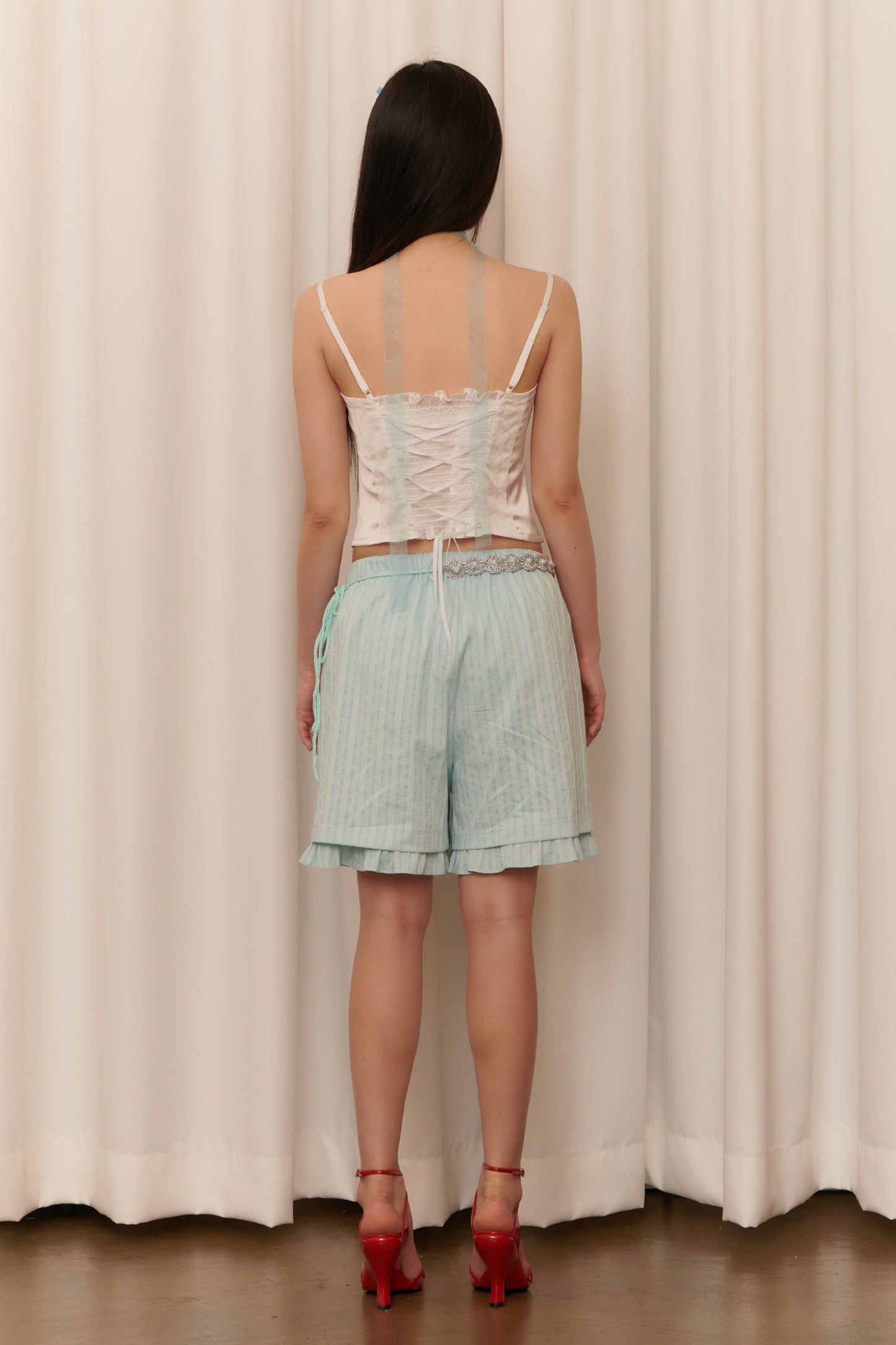 Baby Doll Bermuda Shorts (Mint)