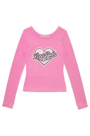 Lover Babe Sheer Slim T (Pink)
