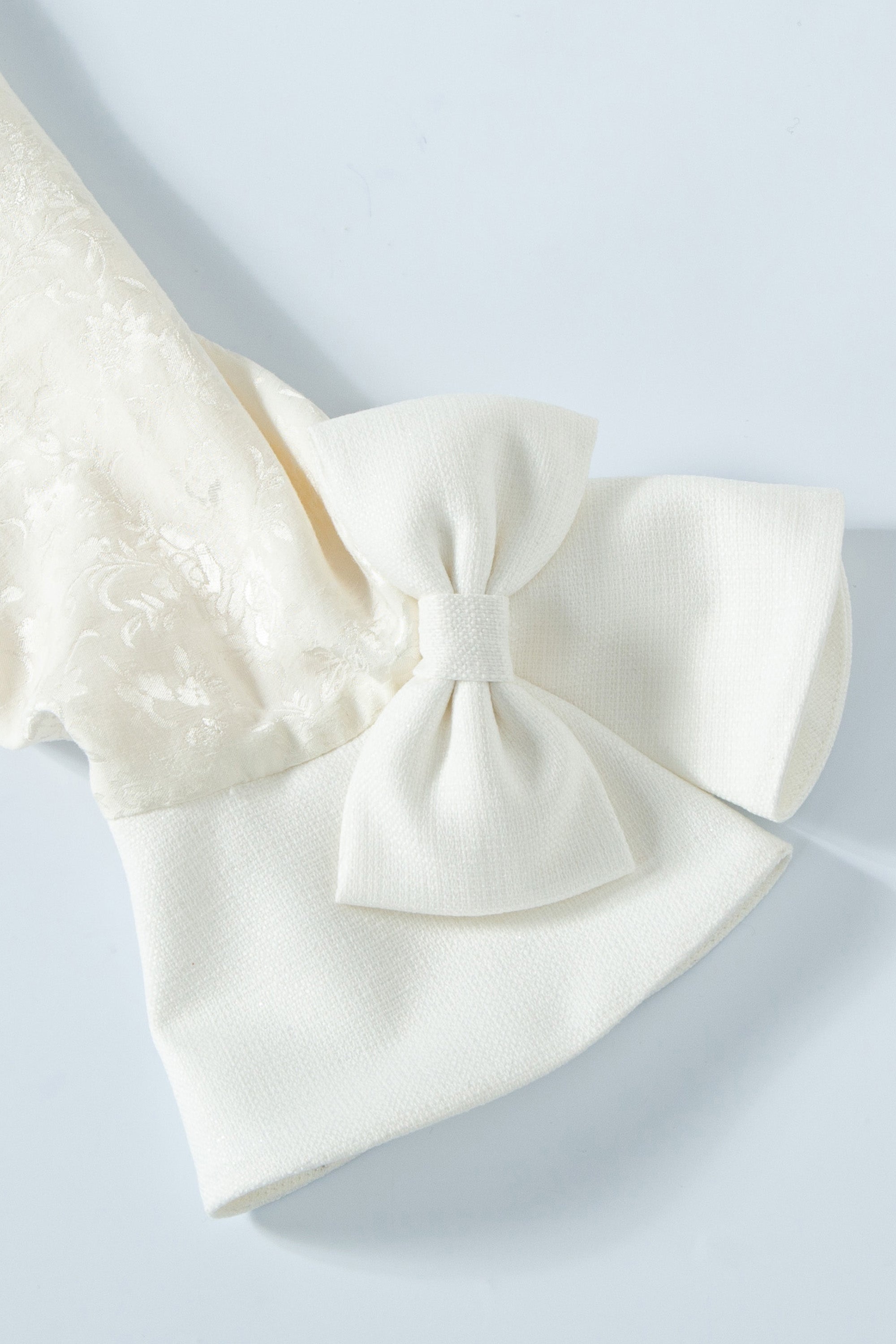 CLASSIC RIBBON SUMMER JACKET_WHITE