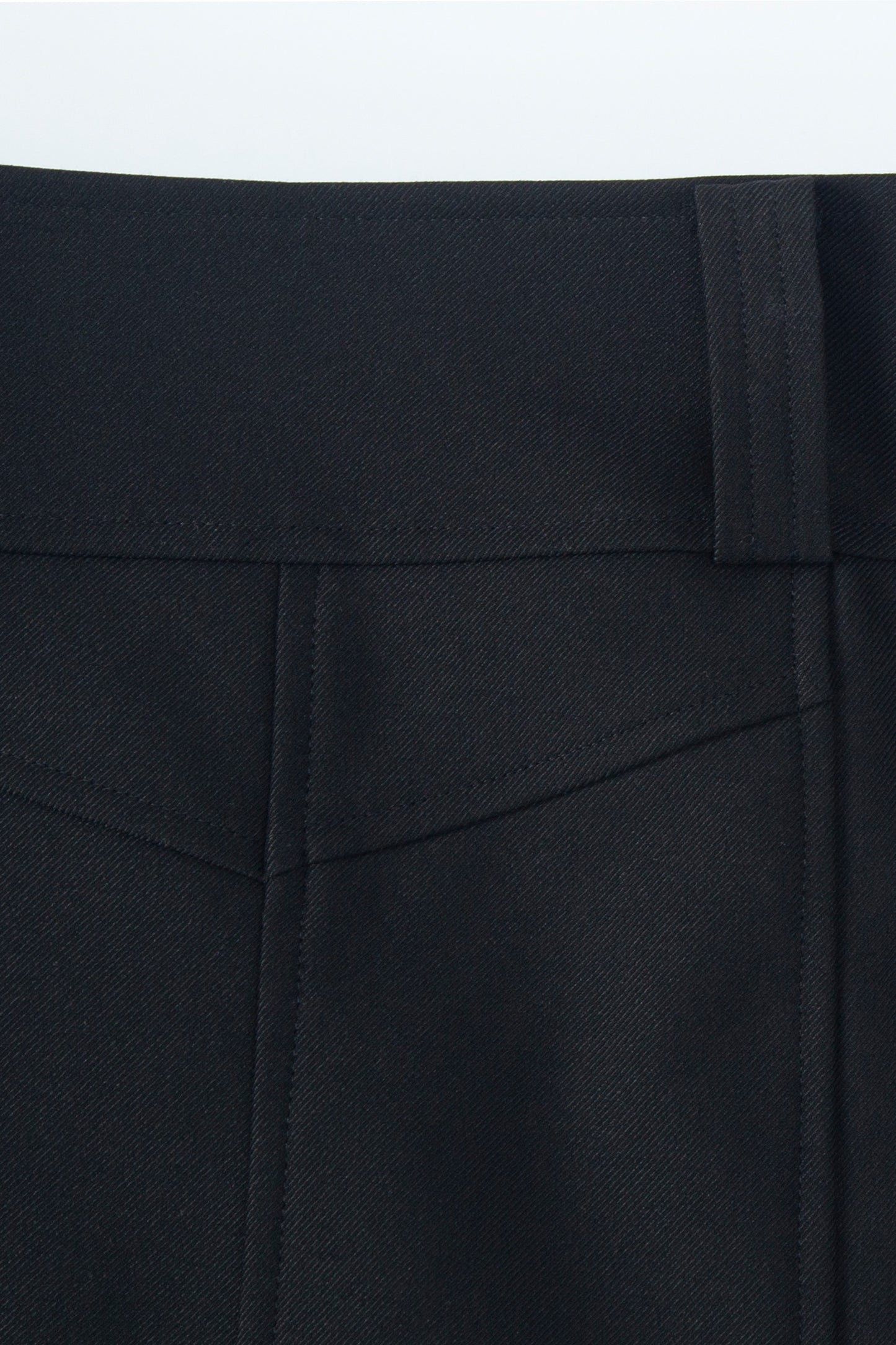 70's Mermaid Midi Skirt (Black)