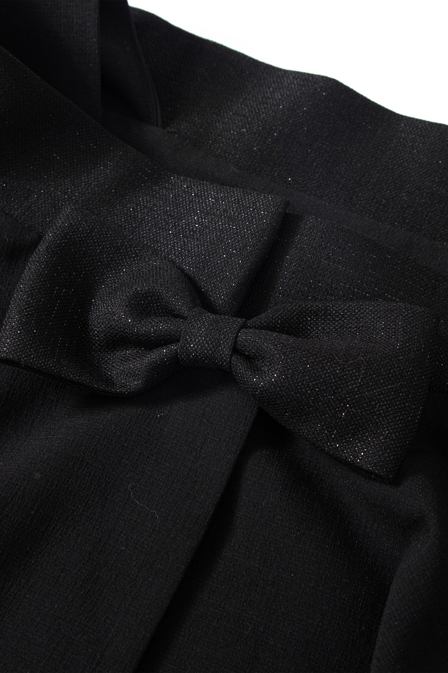 Classic Ribbon Summer Jacket (Black)