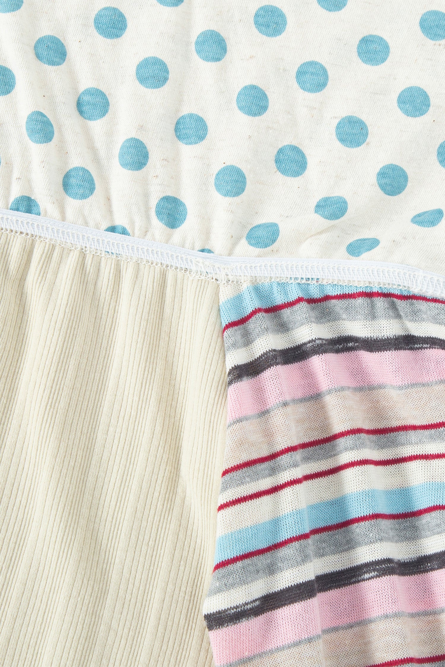 Multi Pattern Bardot Top