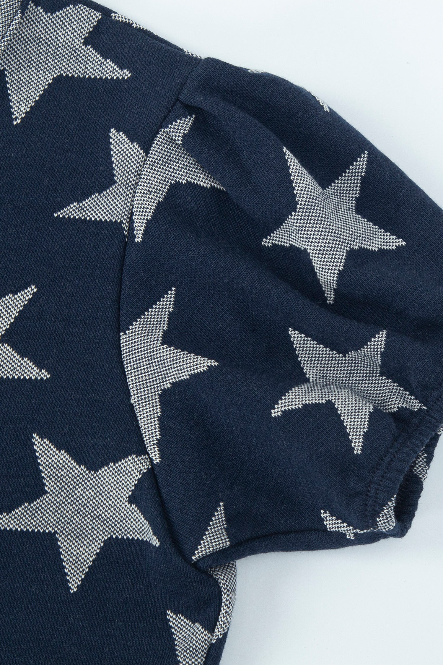 STAR ZIP UP TOP_NAVY