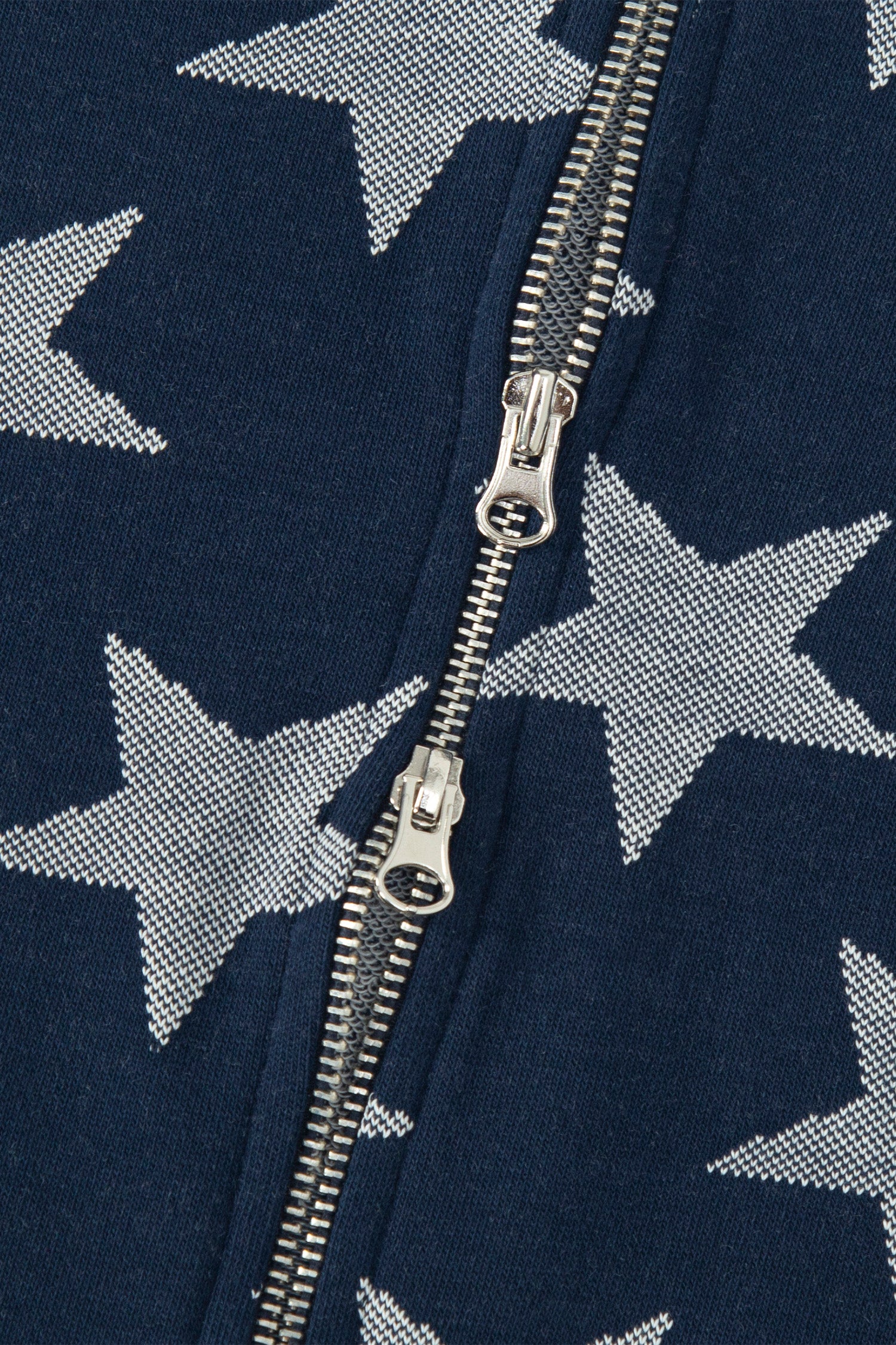 STAR ZIP UP TOP_NAVY