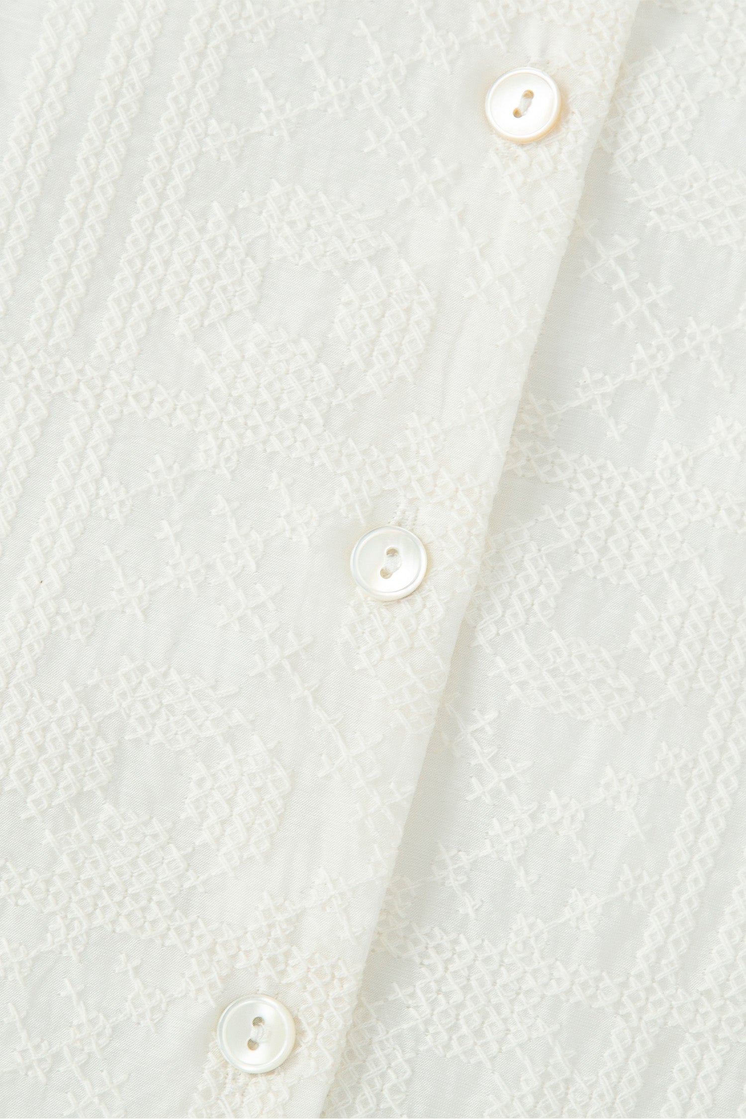 Peter Pan Collar Blouse Cream