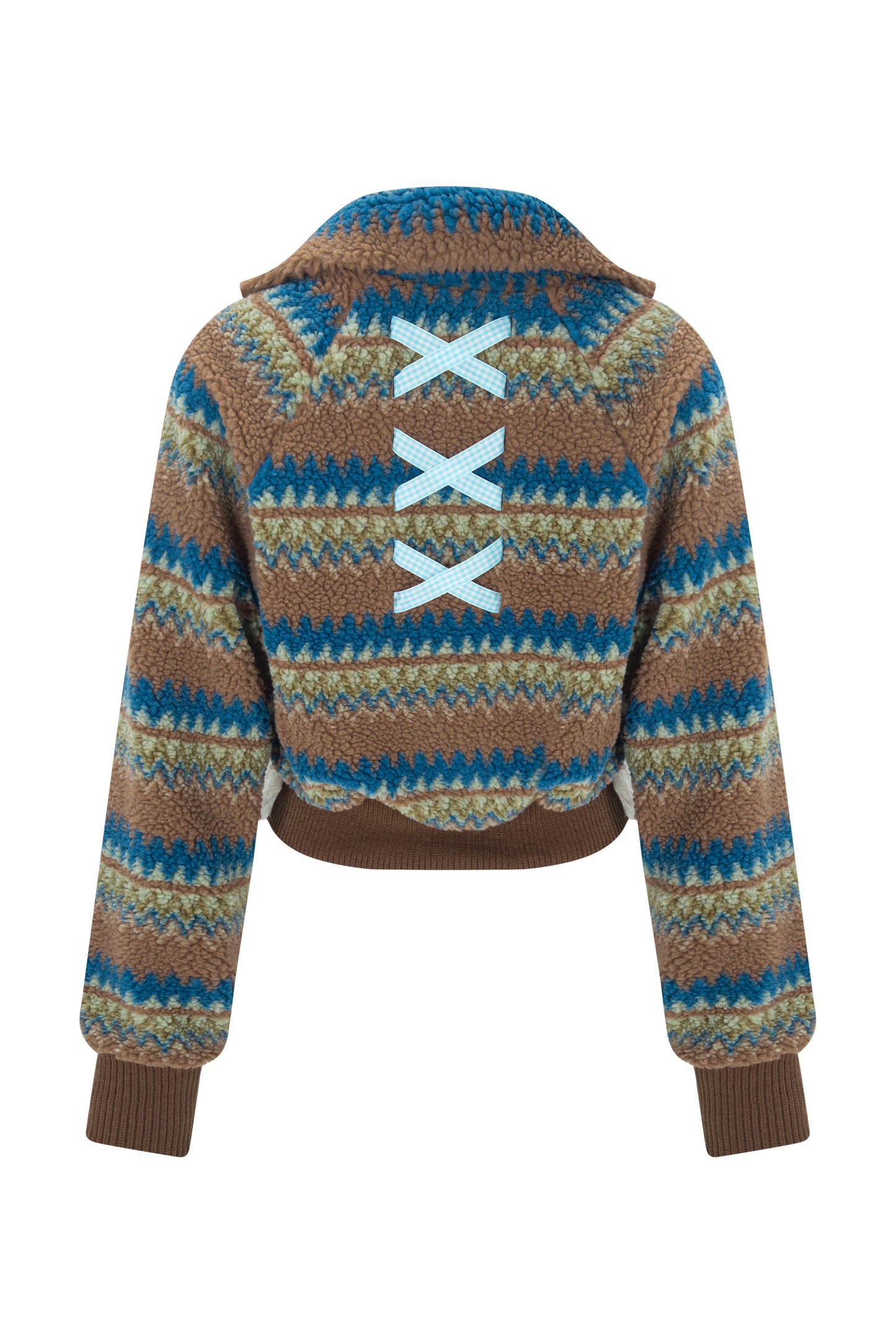 Ribbon & Lace Teddy Jumper (Camel)