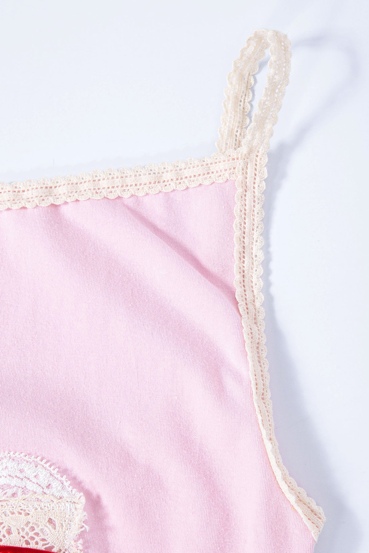 [ALCMY&ANG;TT] Petite rose slice top (Pink)