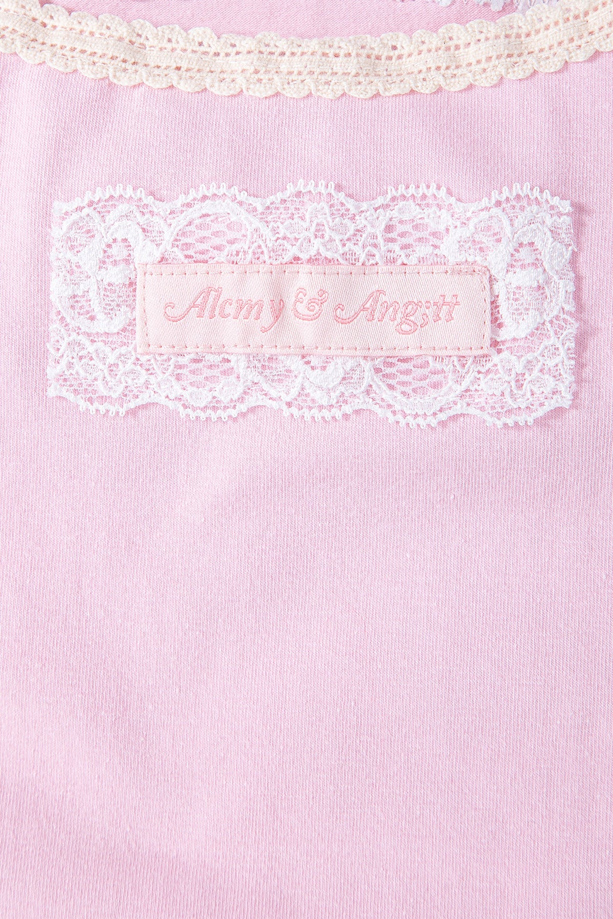 [ALCMY&ANG;TT] Petite rose slice top (Pink)