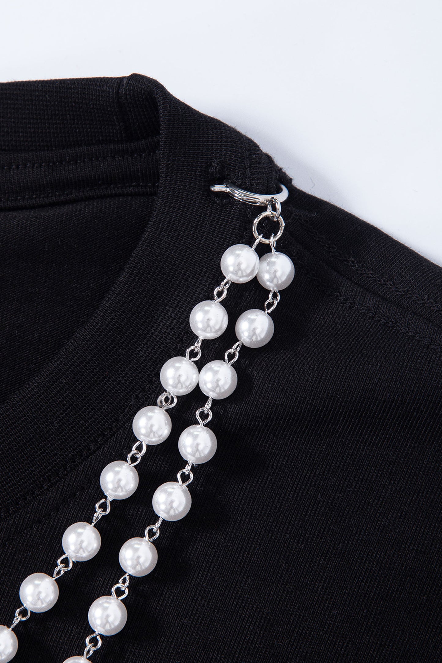 [ALCMY&ANG;TT] Afternoon tea party top (Black)