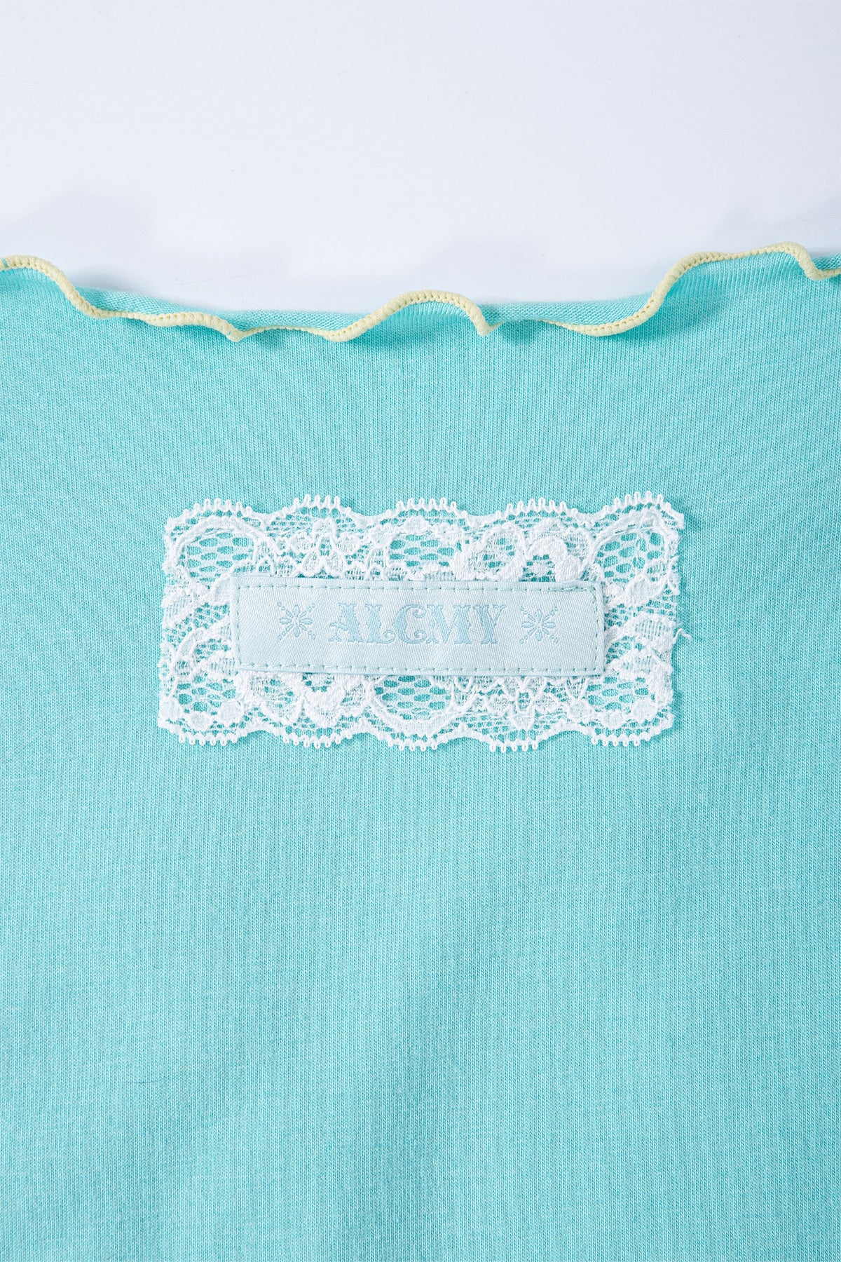 Crochet papillon top (Mint)