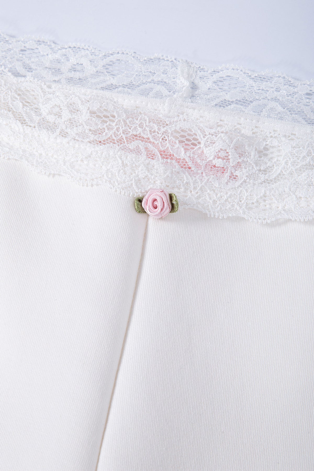[ALCMY&ANG;TT] Dolly lace capri pants (White)