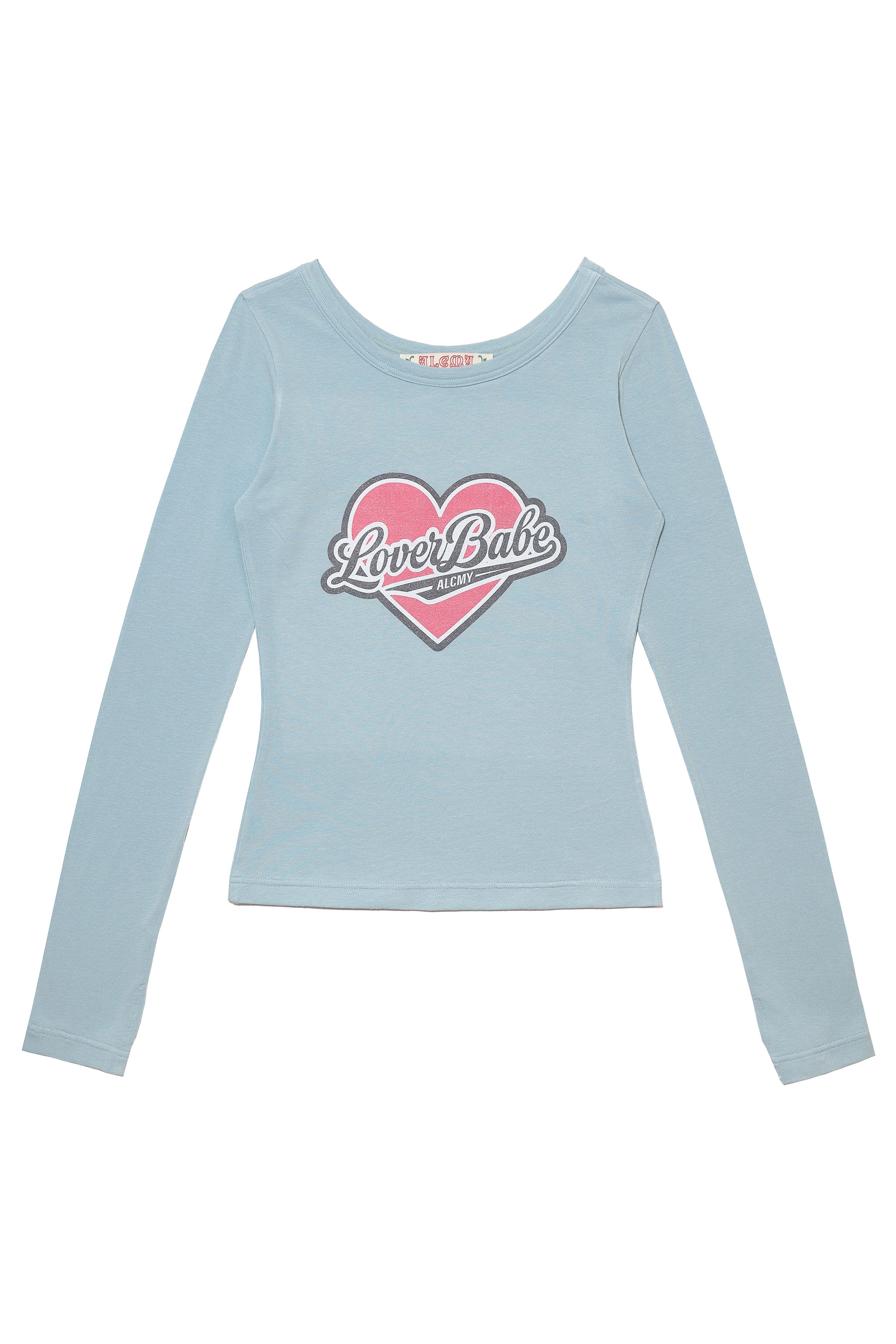 LOVER BABE SHEER SLIM T_LIGHT BLUE