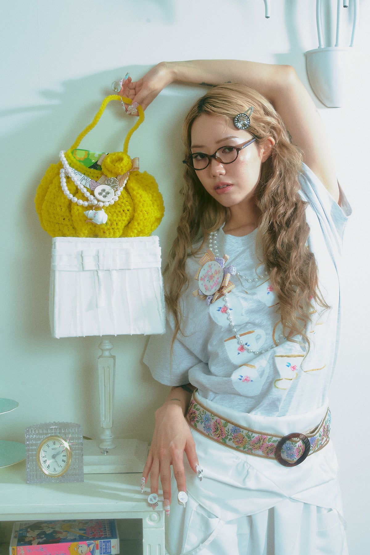 [ORDER MADE] Bubble bonbon crochet bag (Yellow)