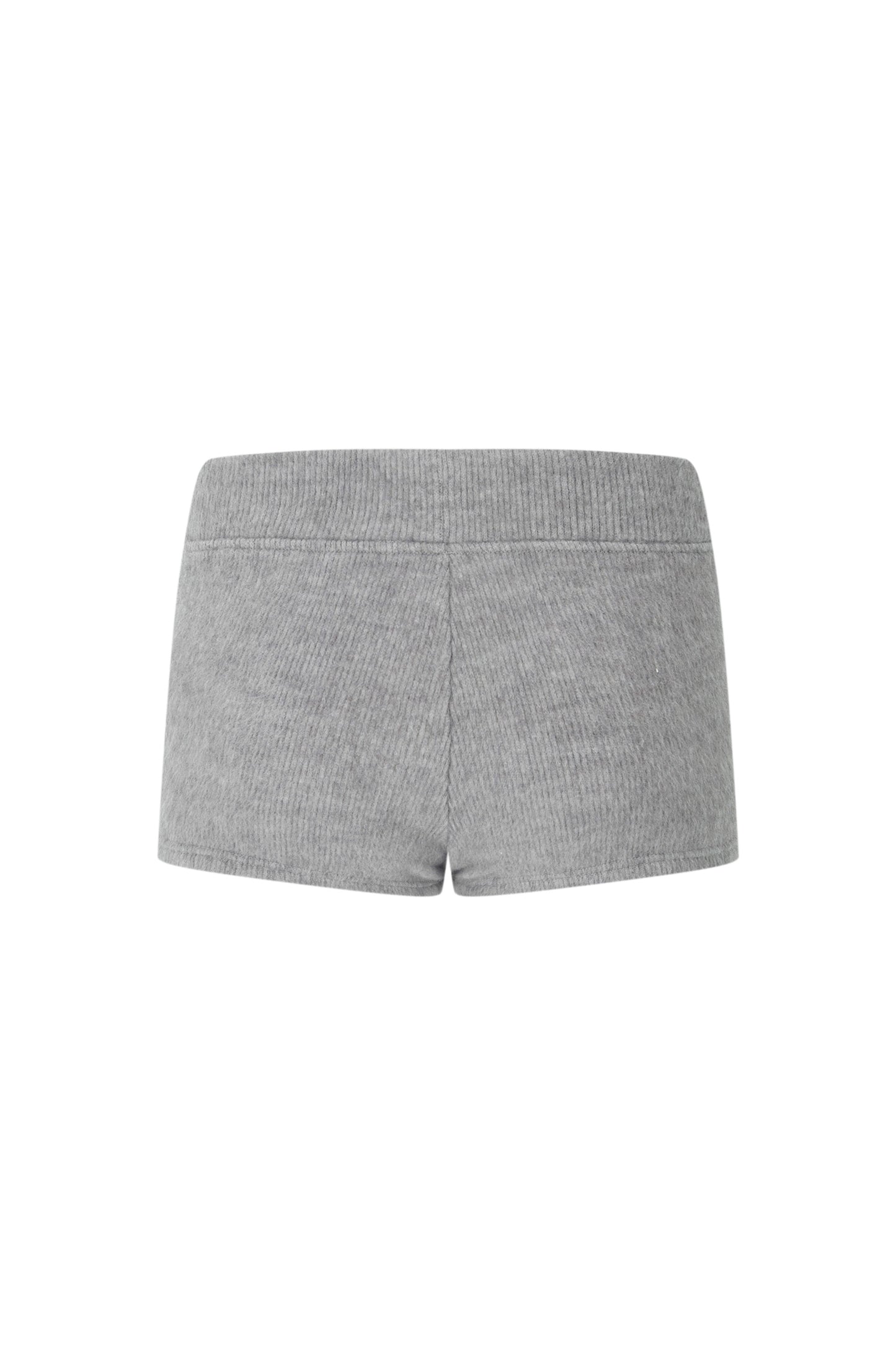 Crochet Cherry Shorts (Grey)