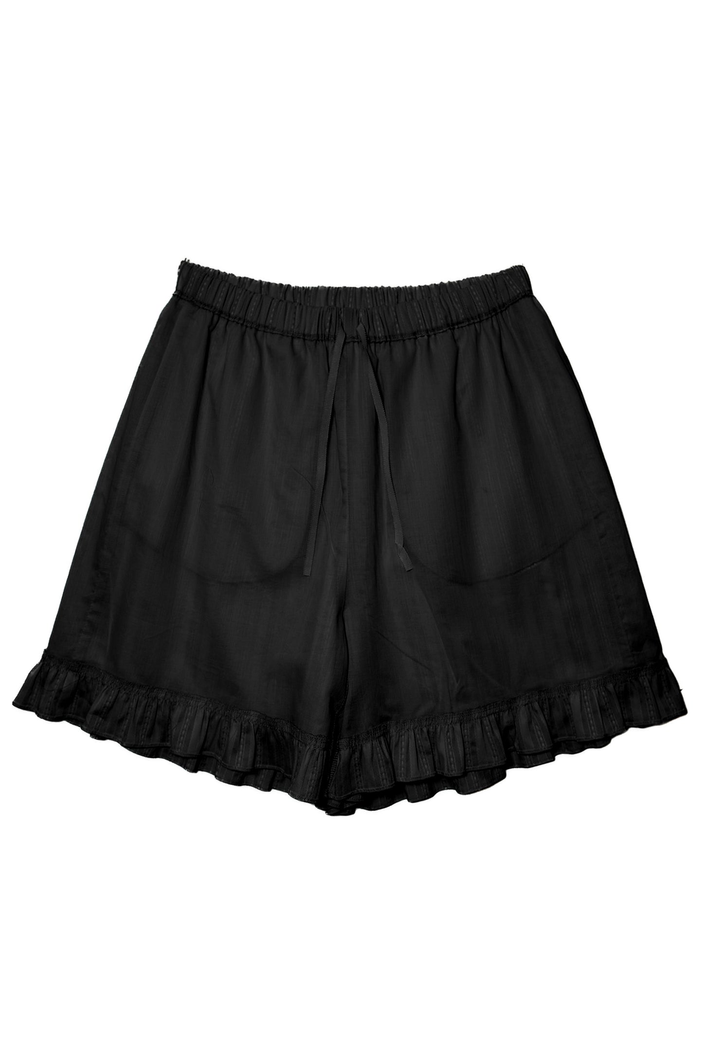 Baby Doll Bermuda Shorts (Black)