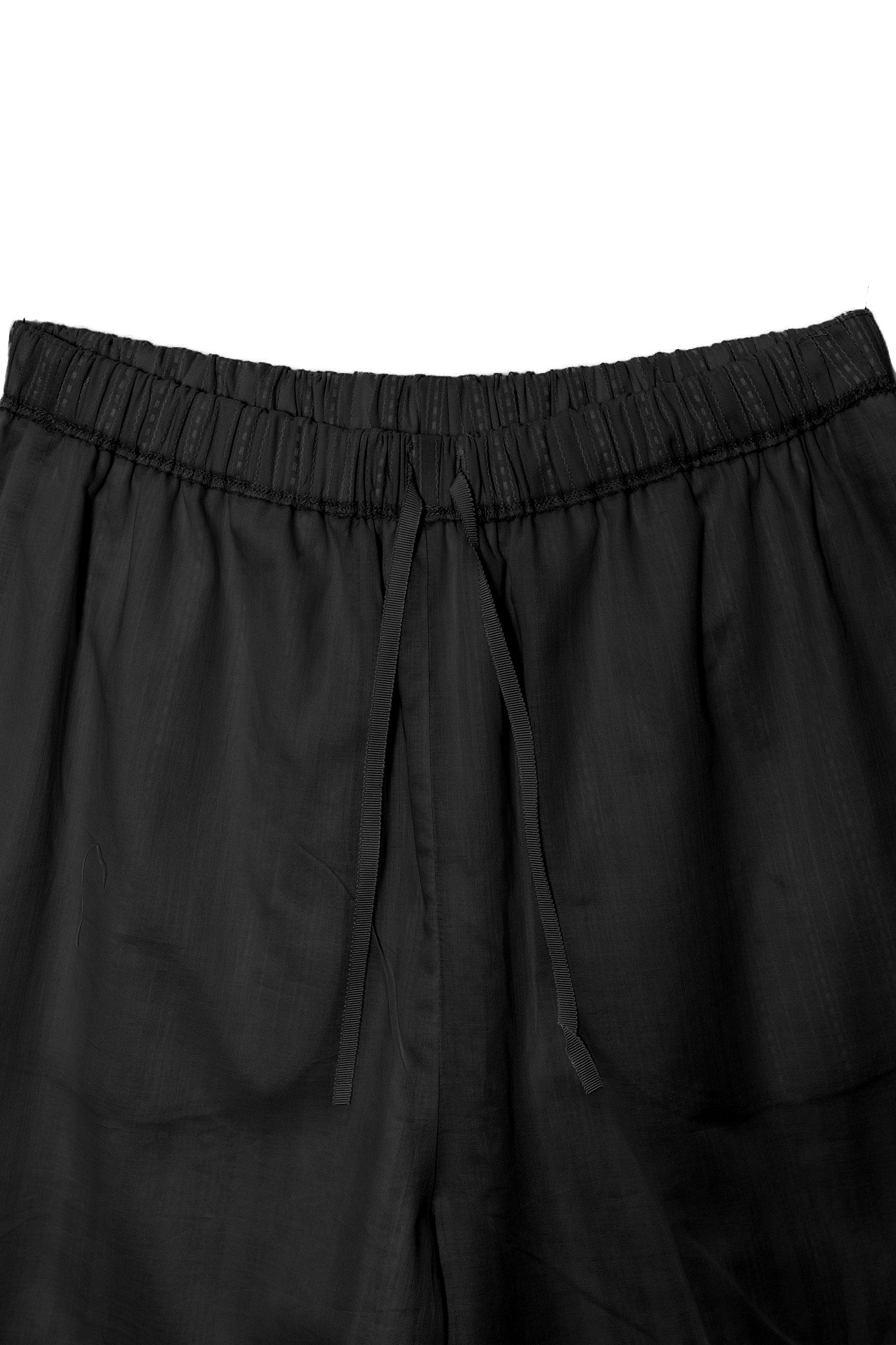 BABY DOLL BERMUDA SHORTS_BLACK