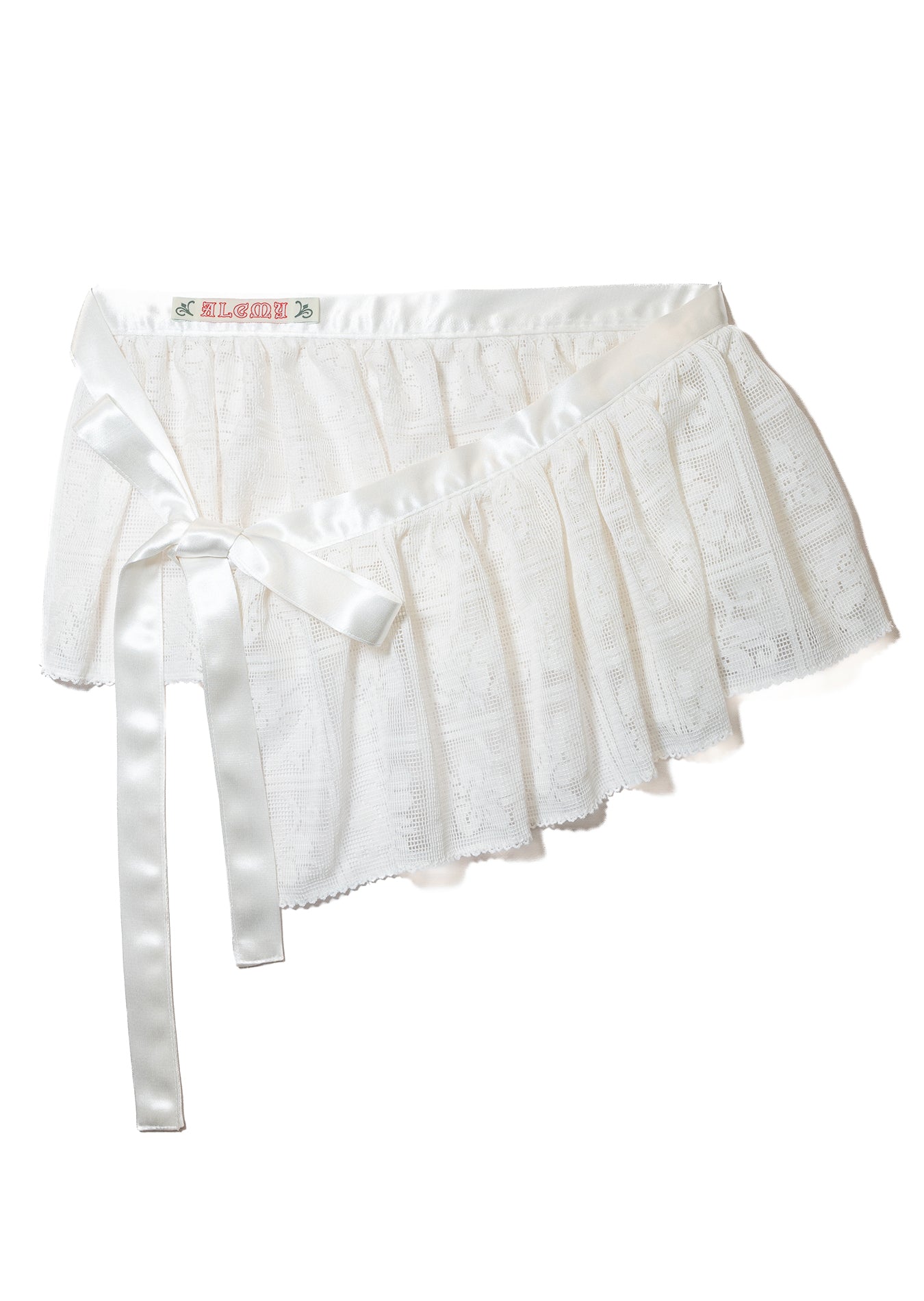 APRON SKIRT_WHITE