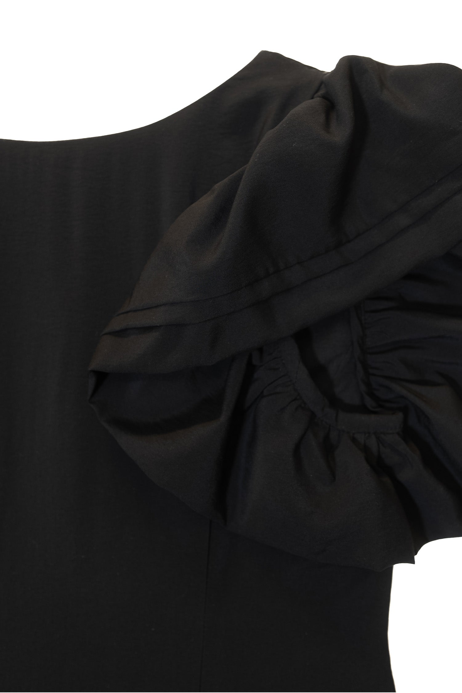 FLIRTING PICNIC DRESS_BLACK