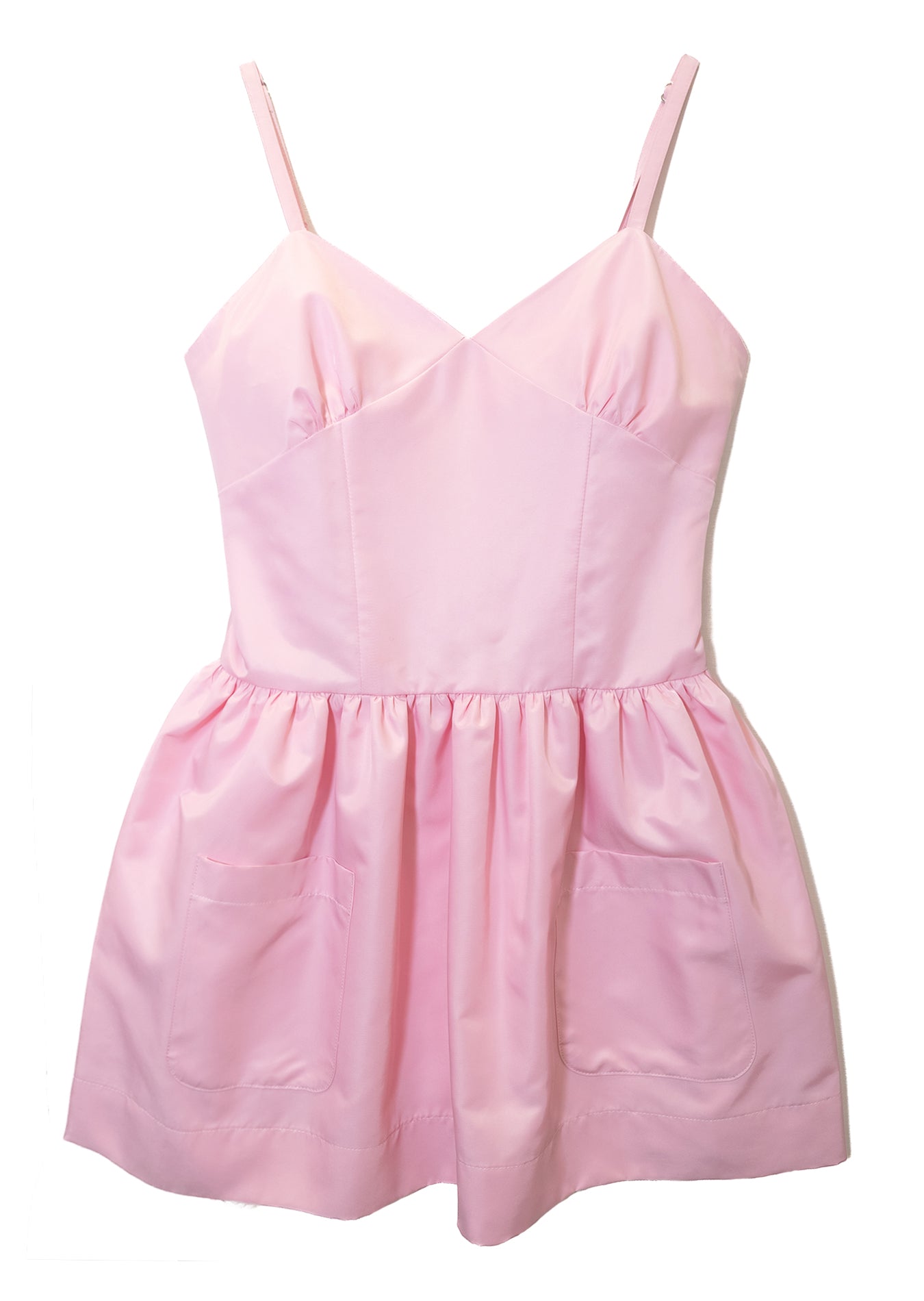 SILKY SWEET BUSTIER DRESS_PINK