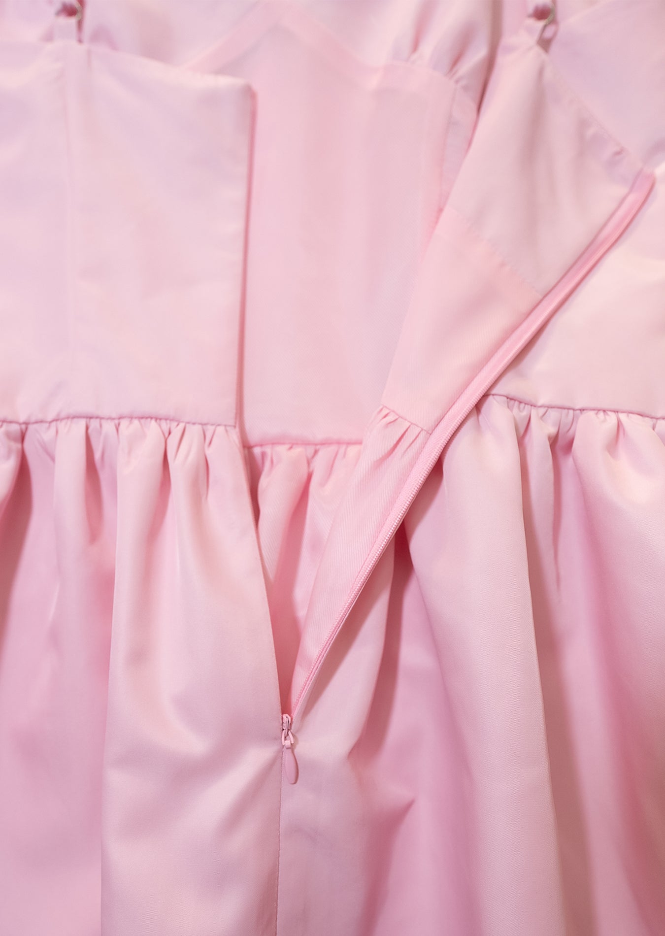 SILKY SWEET BUSTIER DRESS_PINK