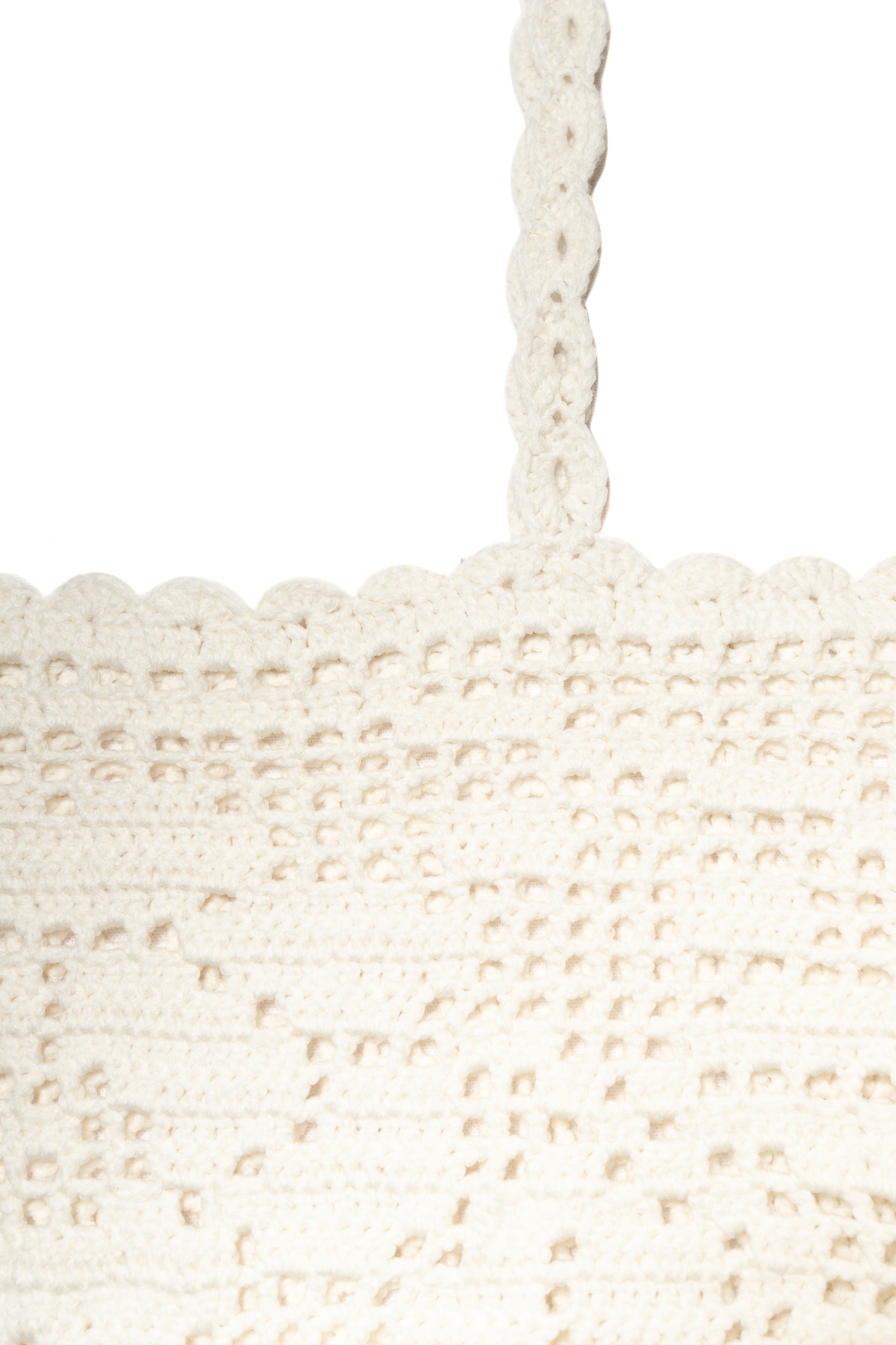 FILET CROCHET TOP_ECRU