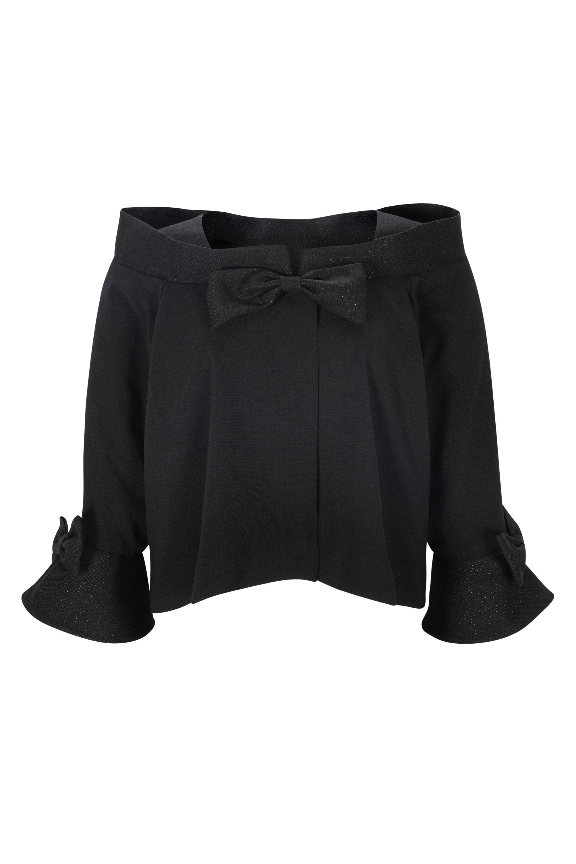 CLASSIC RIBBON SUMMER JACKET_BLACK