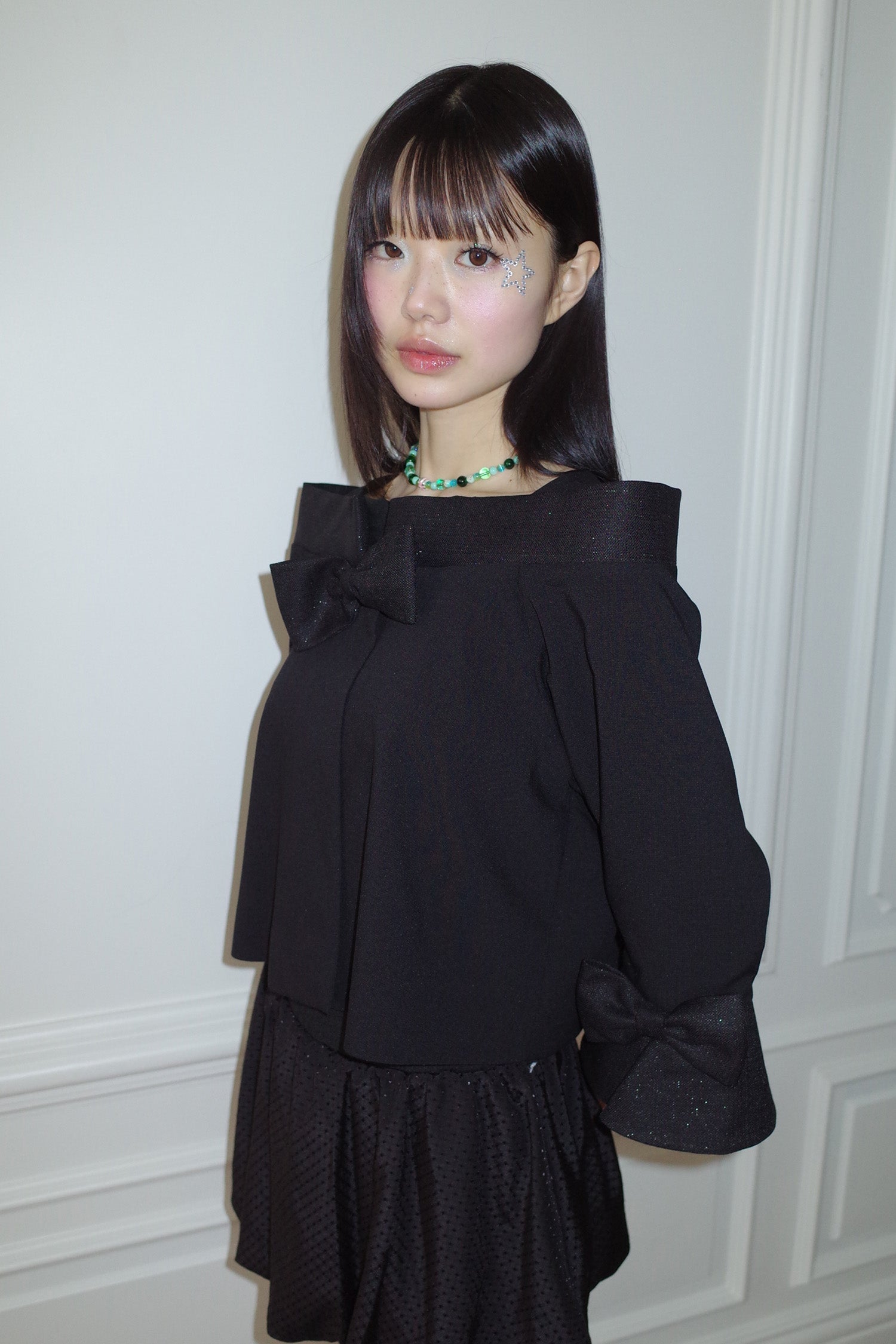 CLASSIC RIBBON SUMMER JACKET_BLACK