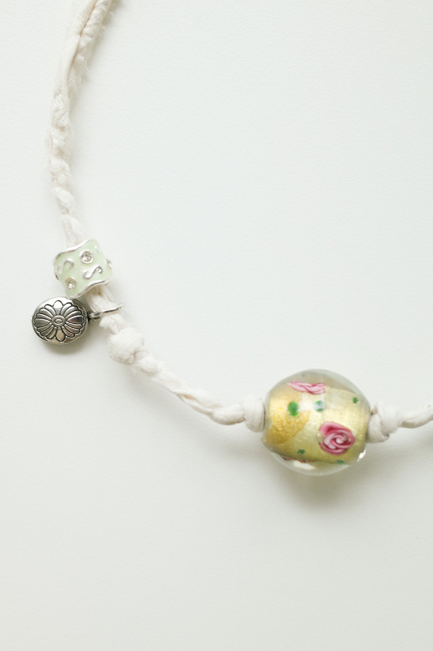 Glass & Silk Choker