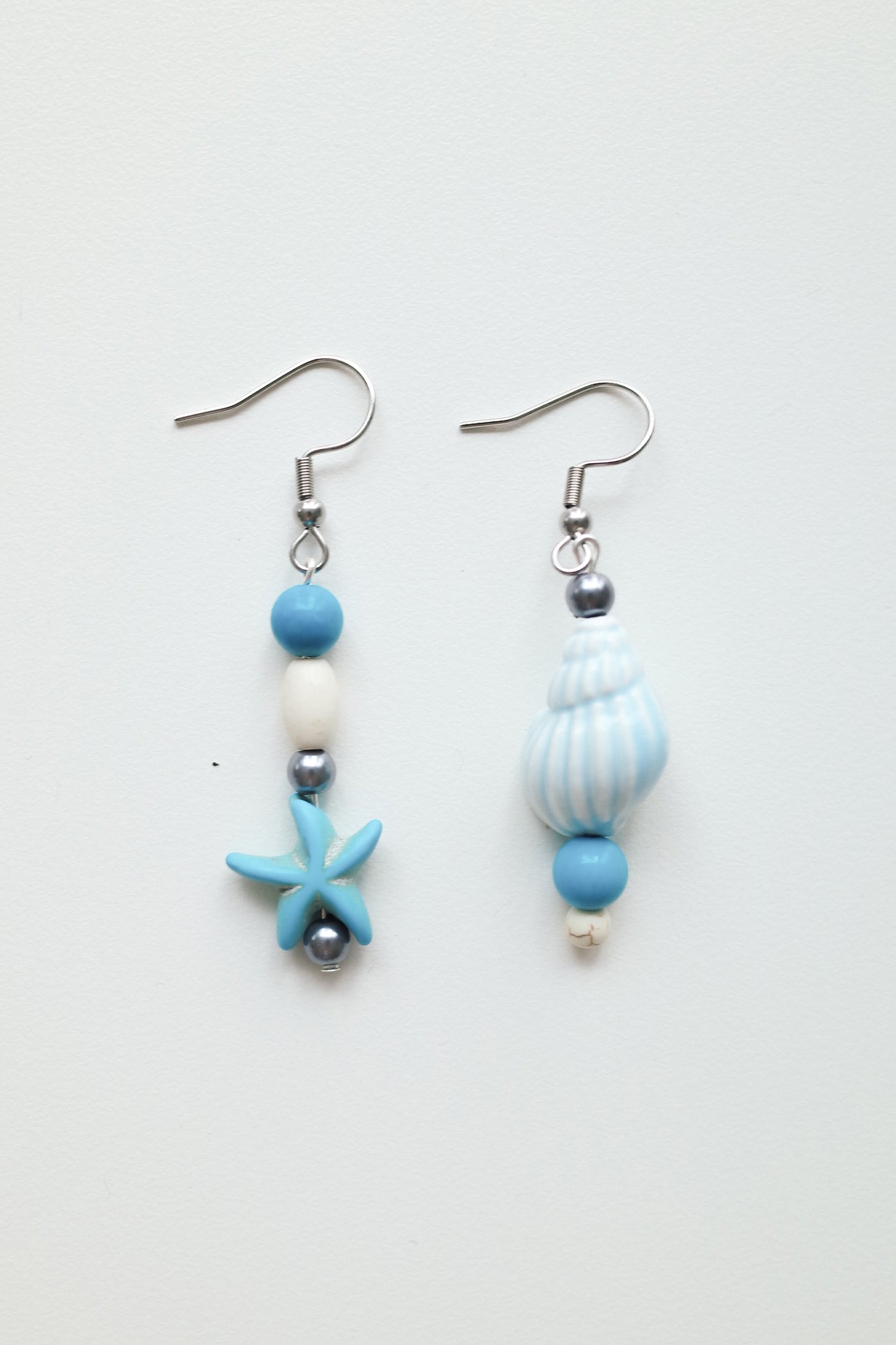 Shell&starfish earings