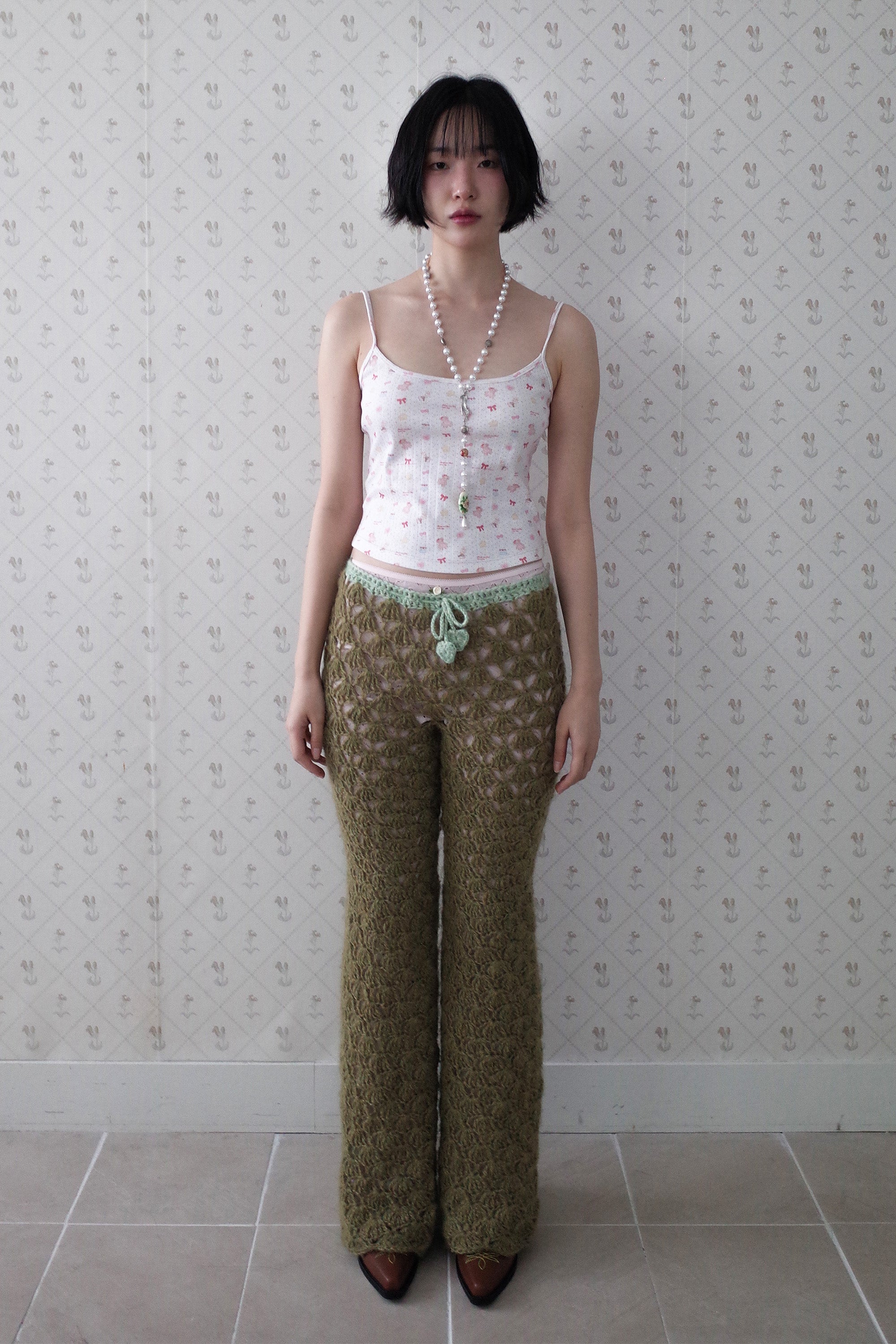 Teddy bear square slip blue