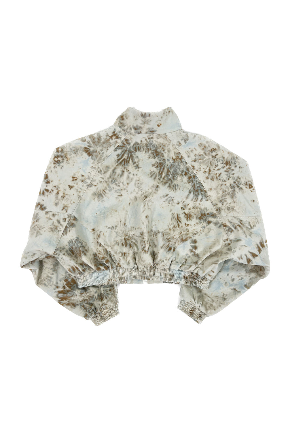 TIE-DYED CORDUROY CROP JUMPER_LIGHT BLUE