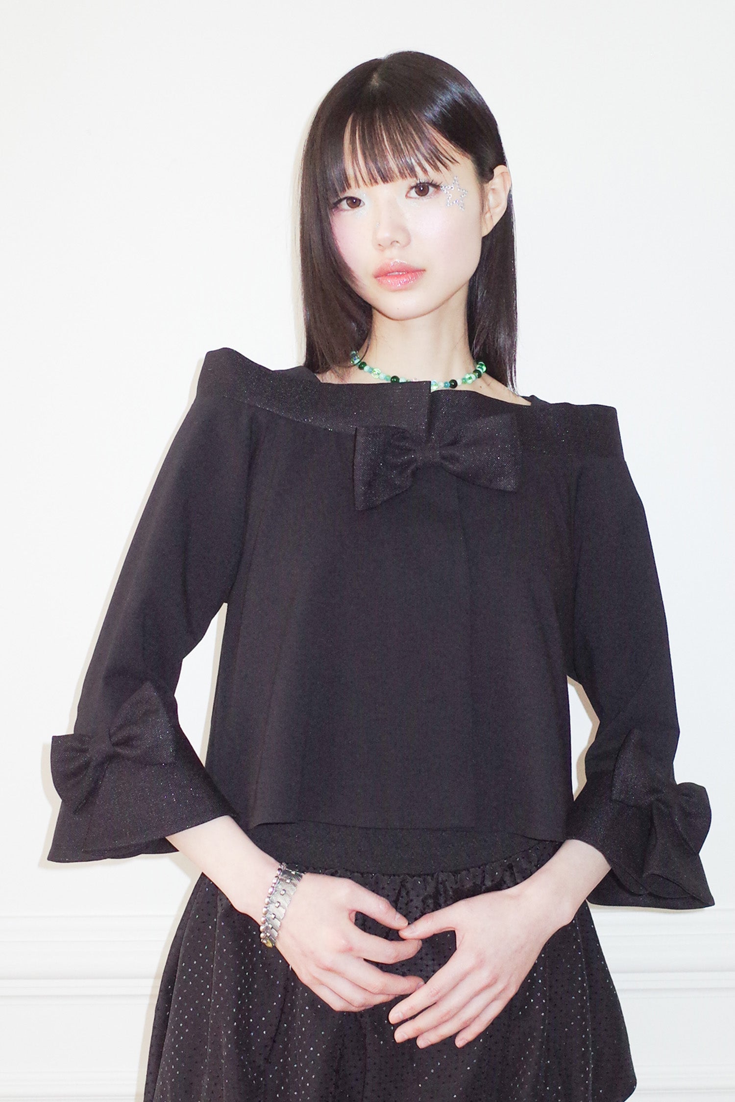 CLASSIC RIBBON SUMMER JACKET_BLACK